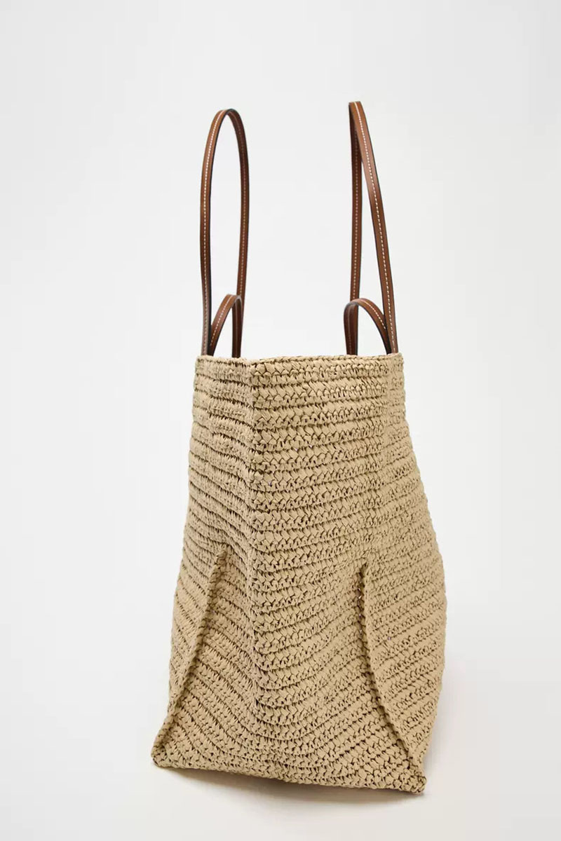 Tas Belanja Tas Tote Rajut Kas - Crochet Market Bag ulasan dan harga