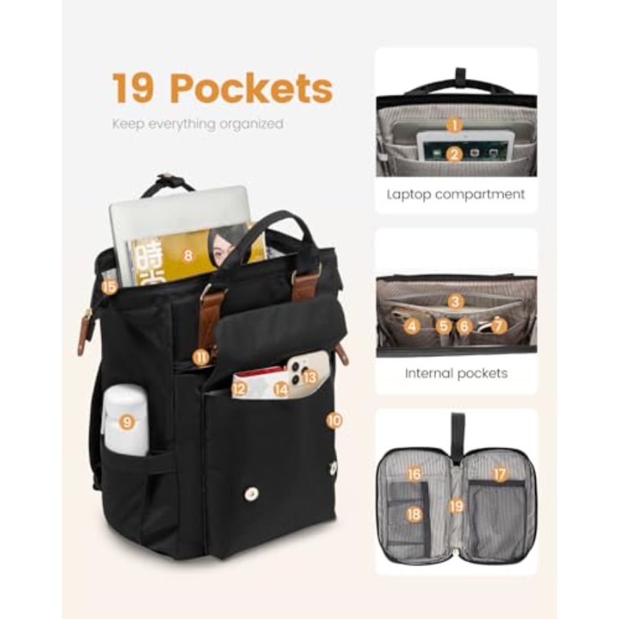 Tas Ransel Laptop untuk Wanita - Women Bags Leather ulasan dan harga