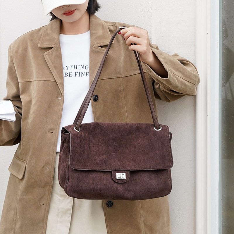Tas Selempang Kulit Suede Asli - Women'S Work Bags Tote ulasan dan harga