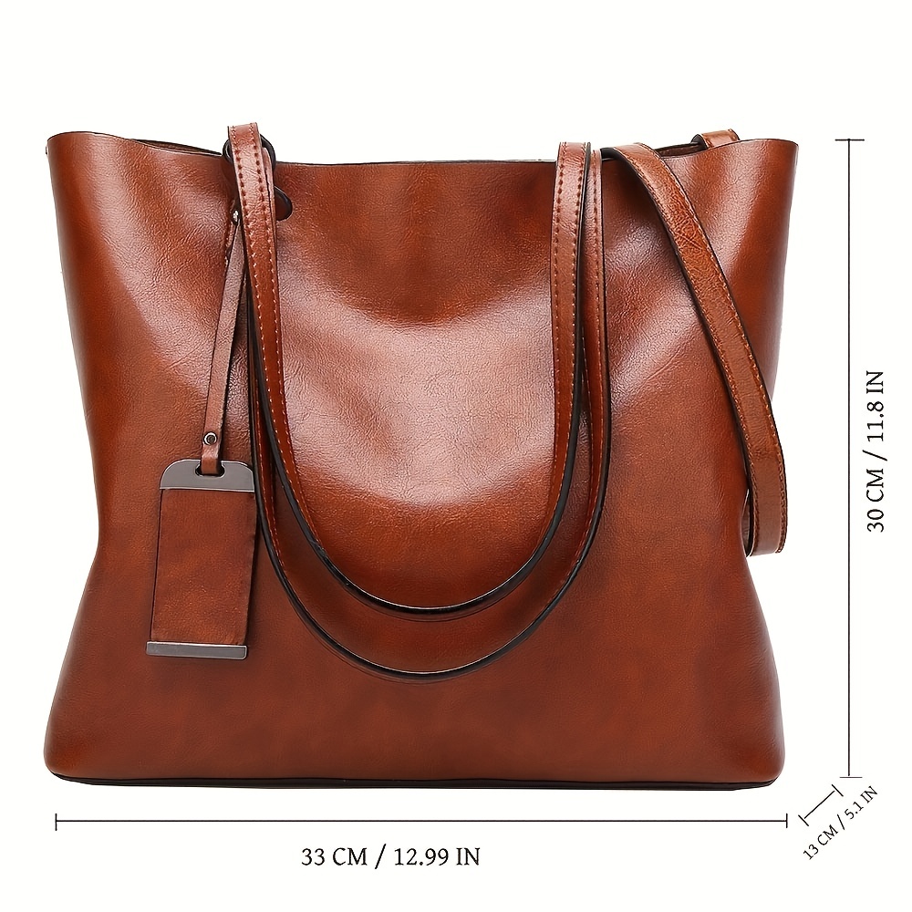 Tas jinjing wanita kulit Retro - Women'S Work Bags Tote ulasan dan harga