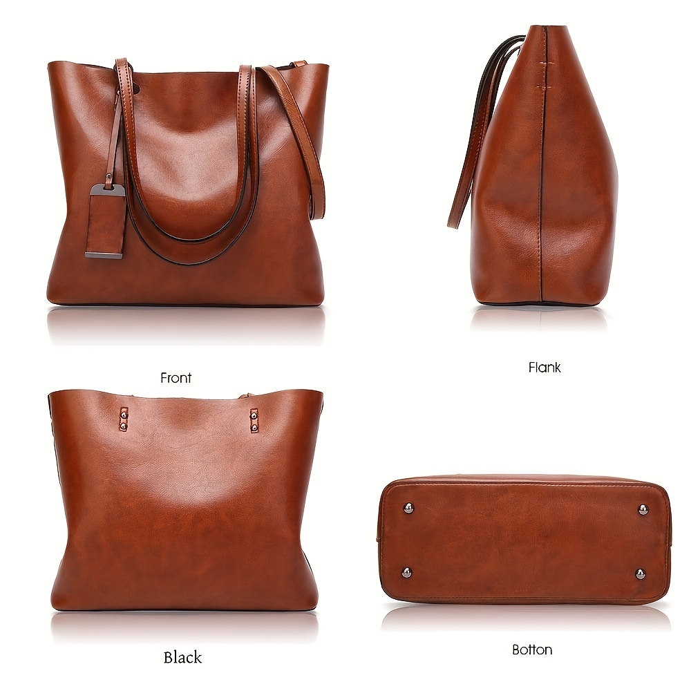 Tas jinjing wanita kulit Retro - Women'S Work Bags Tote ulasan dan harga