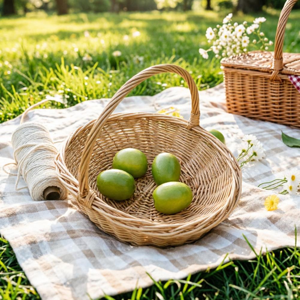 Keranjang Penyimpanan Rotan An - Basket Bag Wicker ulasan dan harga